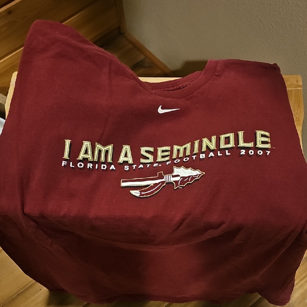Nike Maroon Florida State Seminoles Tee